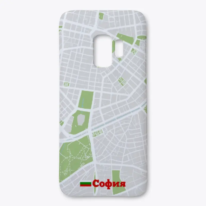 Sofia, Bulgaria Map