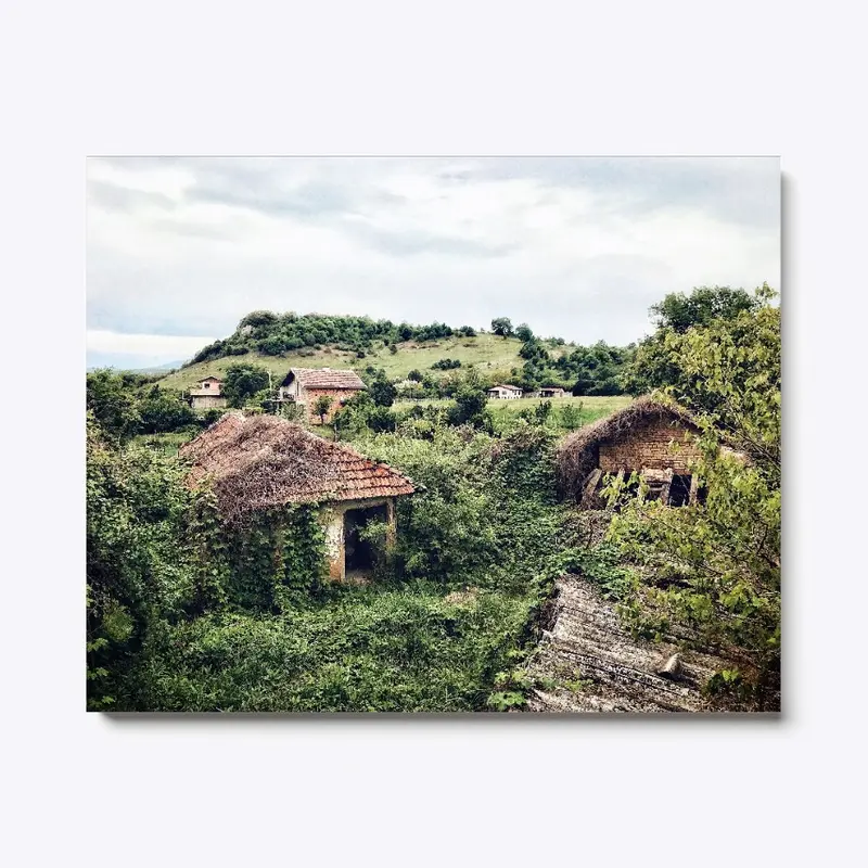 Bulgaria- village in the hills